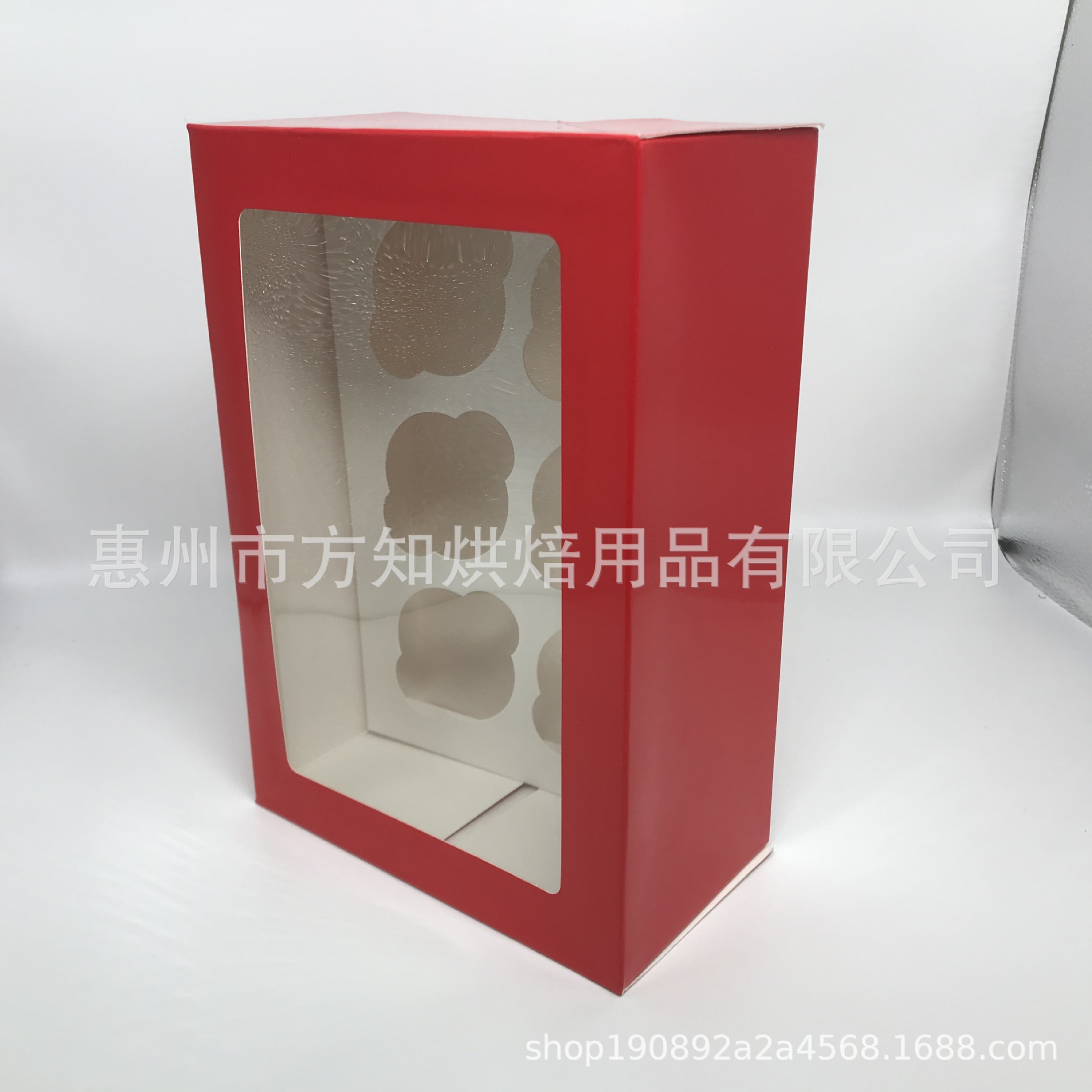 食品级生日蛋糕盒子带内托一体式蛋挞马芬蛋糕盒整件批发蛋糕盒子