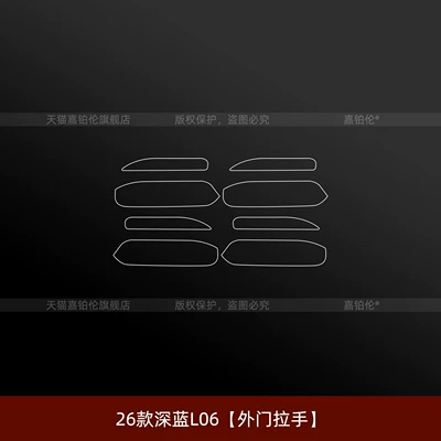 Suitable for Changan Deep Blue L06 Car interior film - 26-models-of-dark-blue-l06-outer-door-handle