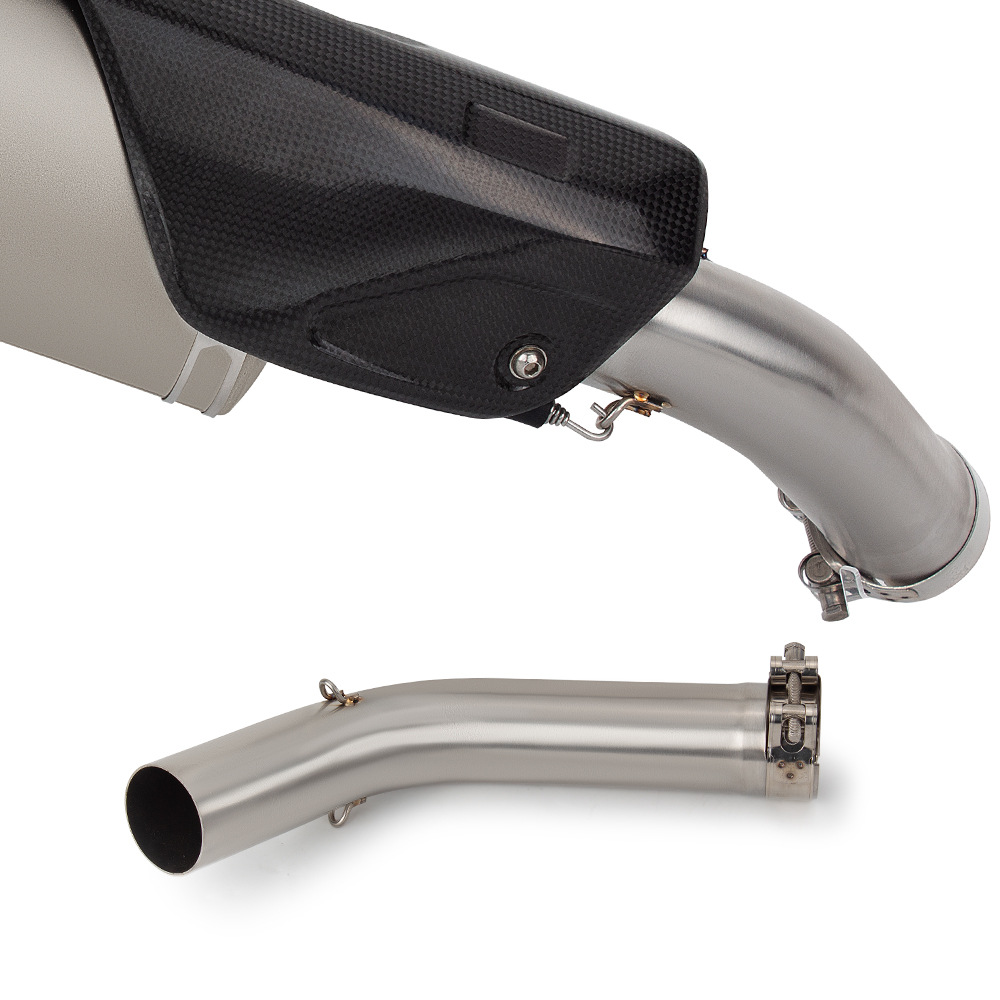 Suitable for Kawasaki Versys1000 Stainless Steel Mid-Section R1 Tail Section Motorcycle Exhaust Pipe Modification