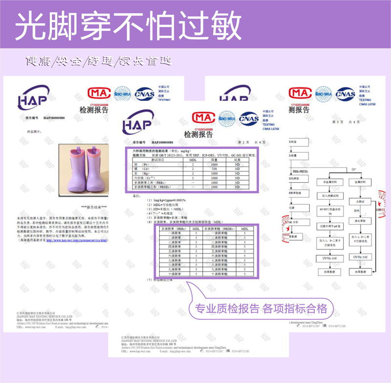 儿童雨鞋男女童幼儿园宝宝防滑雨靴学生水鞋小童小孩防水胶鞋男孩详情10