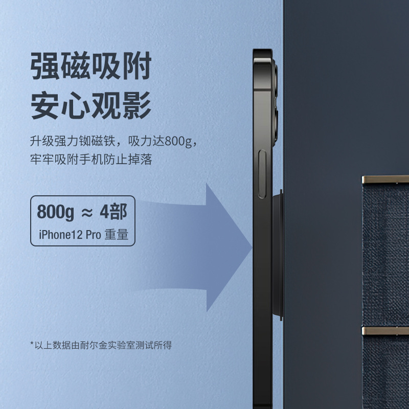 NILLKIN nuevo MagSafe anillo magnético soporte magnético para iphone13 serie completa teléfono móvil anillo vertical magnético