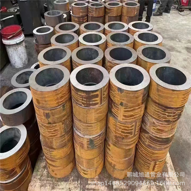 聊城产40cr无缝钢管 热轧工艺40cr厚壁无缝管127*25壁厚达到多少