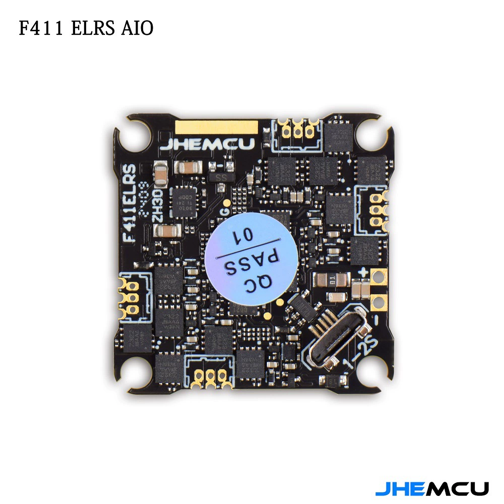JHEMCU F411ELRS 1S 2S летающее устройство полетный контроллер ELRS 12A ESC HD воздушное звено
