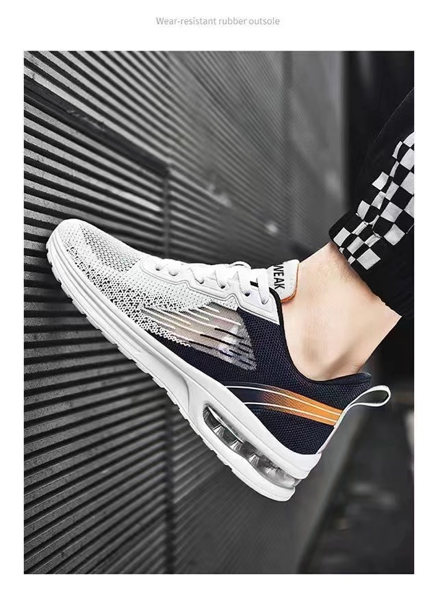 Herren Sportschuhe Wanderschuhe Sneakers Stoff Canvas Leichte Stoßdämpfung Bequeme Sneakers_voghion.com