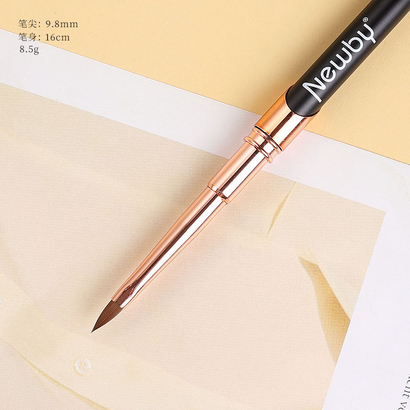 Bolígrafo de acuarela de manicura Pigmentos florecientes para pintar el área de la línea Colorear la pintura de flores Herramienta de bolígrafo de manicura japonesa