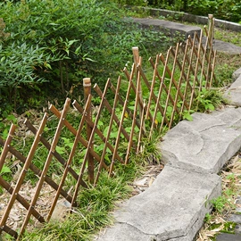 园艺护栏;户外花架;竹质工艺品