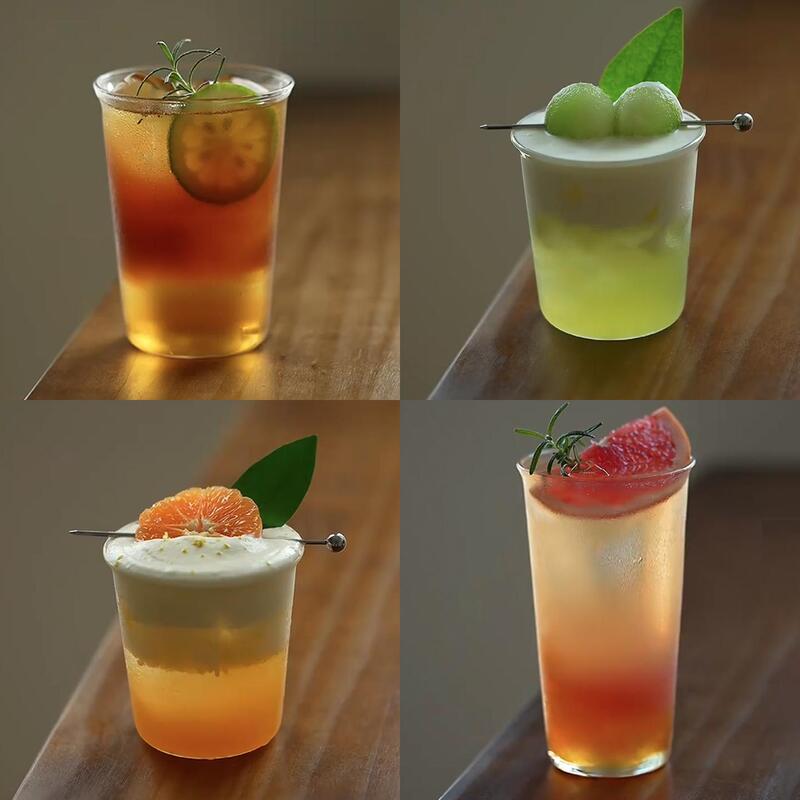 Ins Heat-Resistant Light Glass Cup Large Capacity Simple American Coffee Special Milk Tea Lemon Tea Fruit Tea Cup