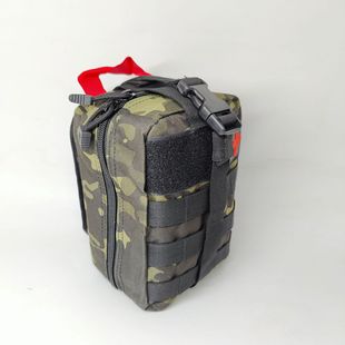 Russian camouflage outdoor black camouflage first aid kit survival kit wild storage emergency kit tactical battlefield first aid