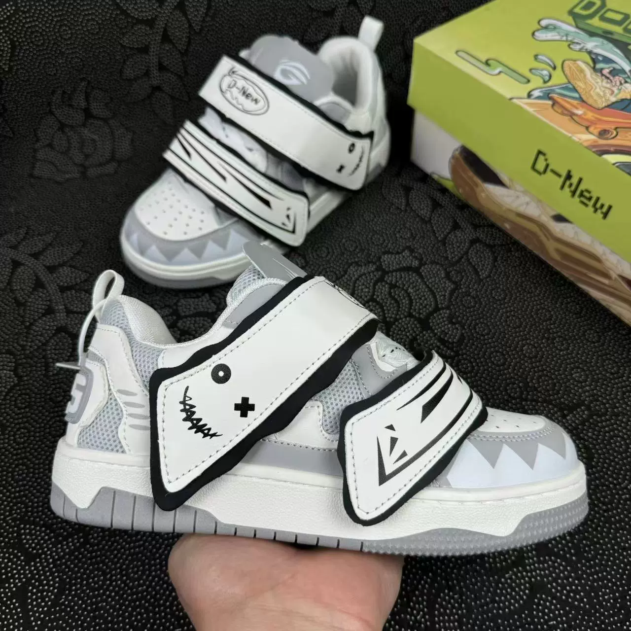 Platform Casual Sneakers Unisex, 2-Tone Sport Style, Sizes 36–44