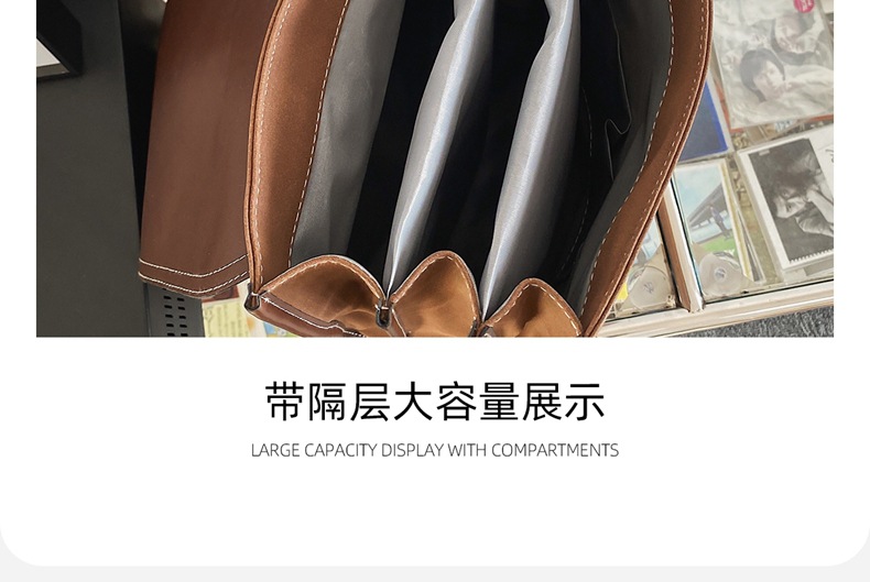 Ba lô nữ canvas phong cách retro Anh quốc, kiểu dáng đa năng cho sinh viên — Màu đen chi tiết 13