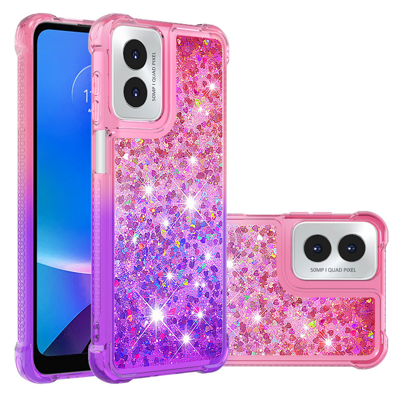 Drop-resistant Gradient quicksand for LG Stylo 6 Mobile Phone Case Moto G Play Foreign Trade Hot Selling Edge30 Trendy