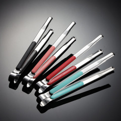 Earn Stainless Steel Korean BBQ Tongs Multiple Specifications Colorful Hotel Restaurant Public Tongs Heavy Duty Food Tongs
