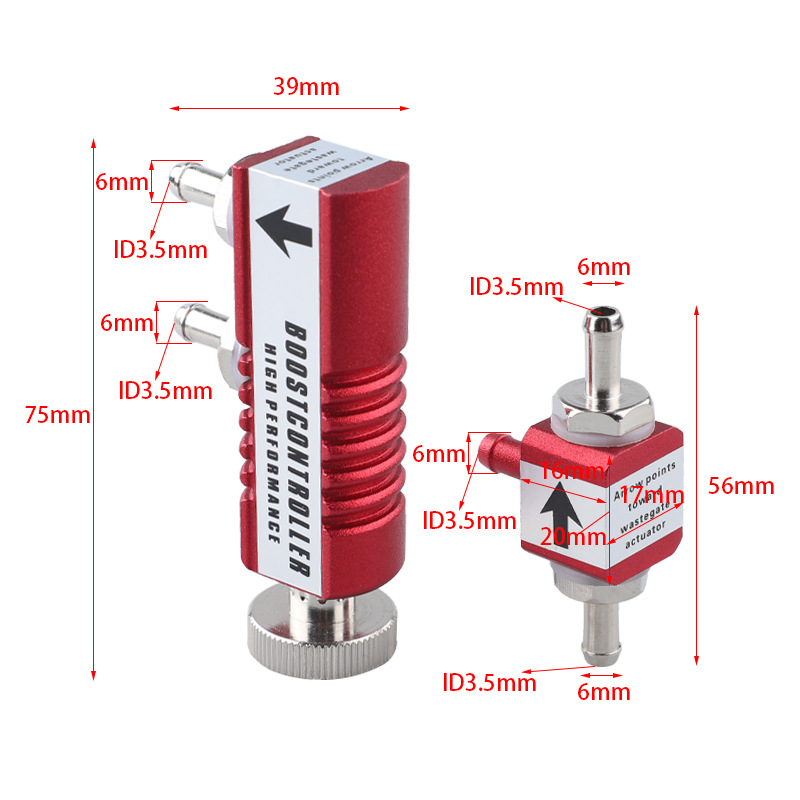 Automobile modified turbocharger controller manual pressure regulating valve is suitable for most models 1-30 PSI