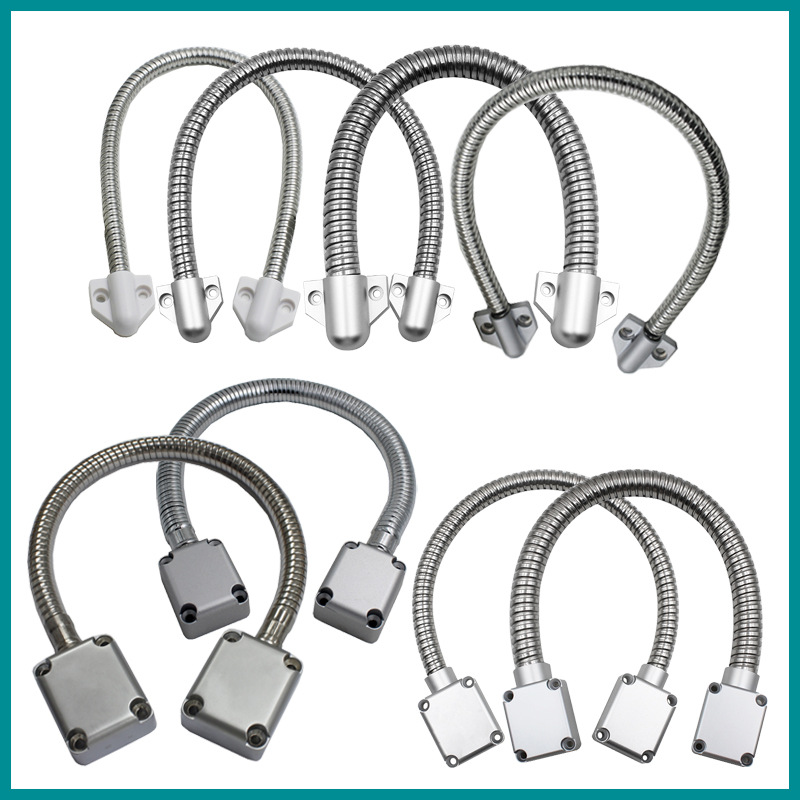 飞骆驼过线保护器不锈钢防夹穿线管网线导线护线管金属门禁过线器