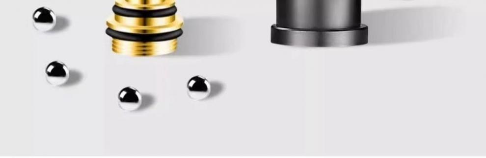 Thickened brass, durable, universal rotating cold and hot household kitchen sink, washbasin, two-in-one mechanical arm faucet undefined