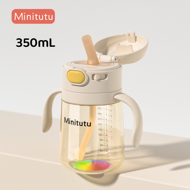 Vaso con Sorbete para Niños de PPSU, Calibre Ancho, Con Mango
