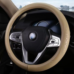 メーカー直販2024四季通用真皮ハンドルカバー滑り止め真皮自動車ハンドルカバー自動車内装