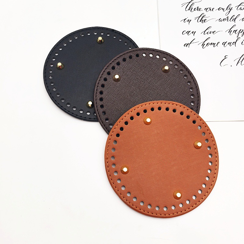 Polyurethane bag, round bottom plate with accessories, DIY, 14cm