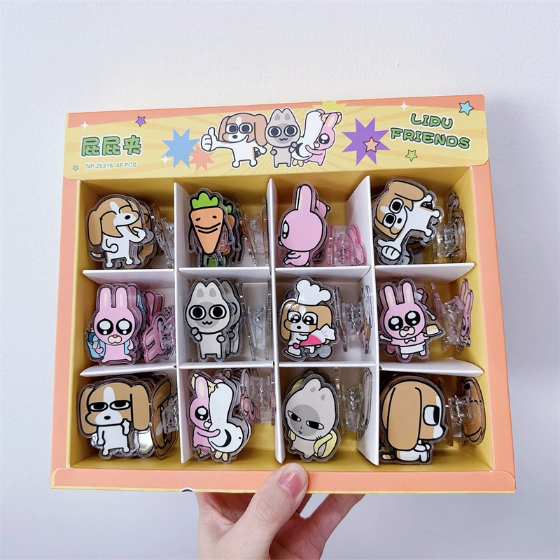 アニメバットクリップ アクリルハンドバッグクリップ い さくえクリップ ウェ wholesale アニメーション グッズ カートゥーン