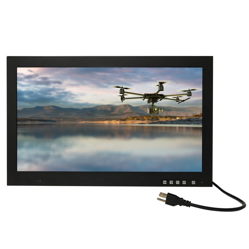 HDMI outdoor highlight display 23.6 inch/43 inch 1500 nit automatic photosensitive IPS LCD screen