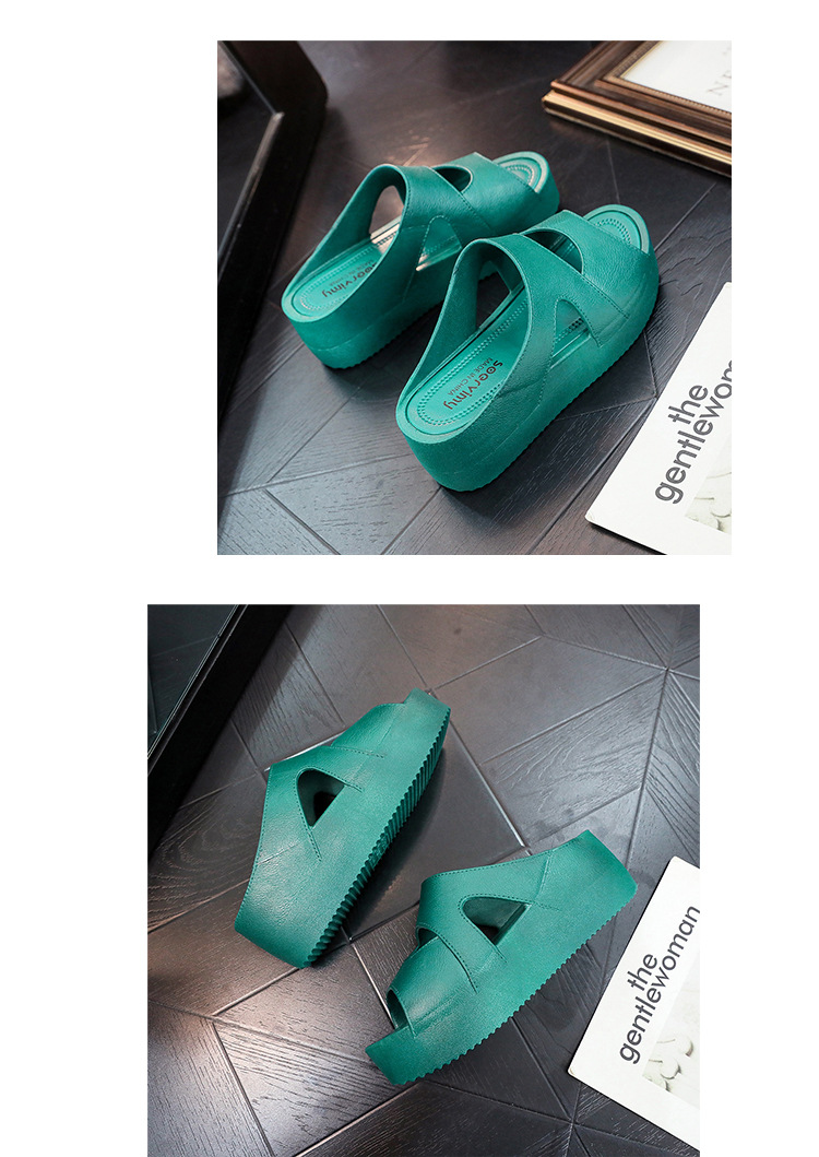 Damen Flip-Flops Casual Stoff Leder Verstellbare Riemen Fußgewölbeunterstützung_voghion.com