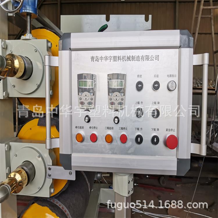 批发供应HDPE水泥预应力扁管生产线 桥梁预用力螺旋管生产线