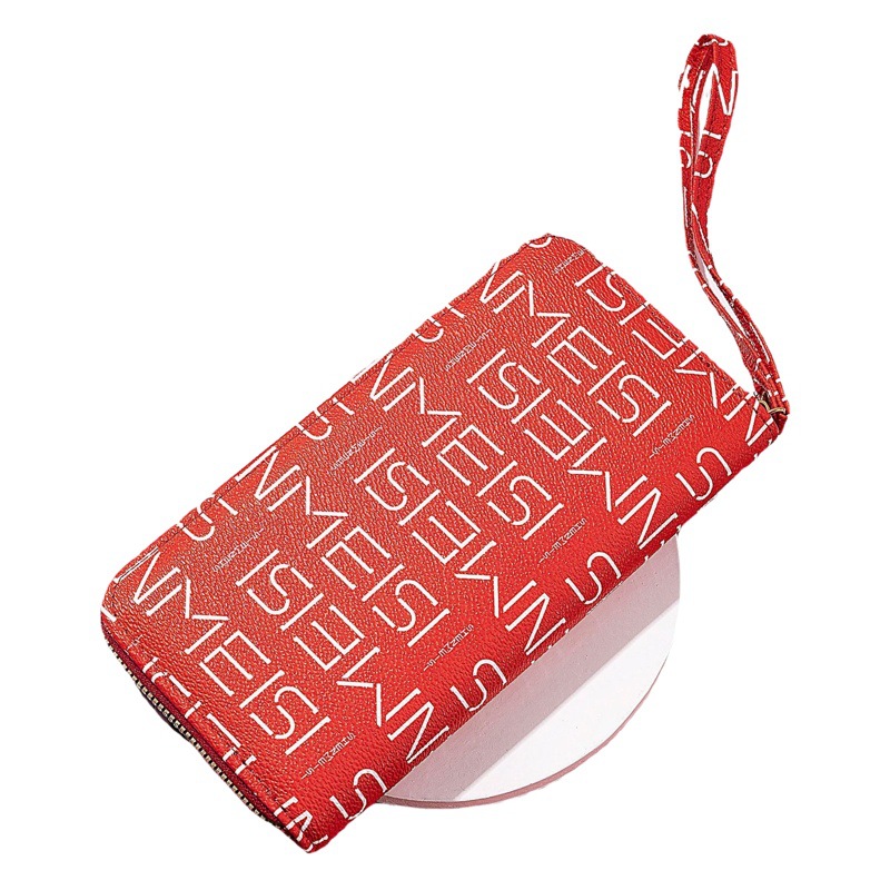 Cartera de la muñeca de las nuevas mujeres coreanas del estilo, bolso transfronterizo del teléfono móvil de las mujeres largas de la multi-tarjeta de la cremallera