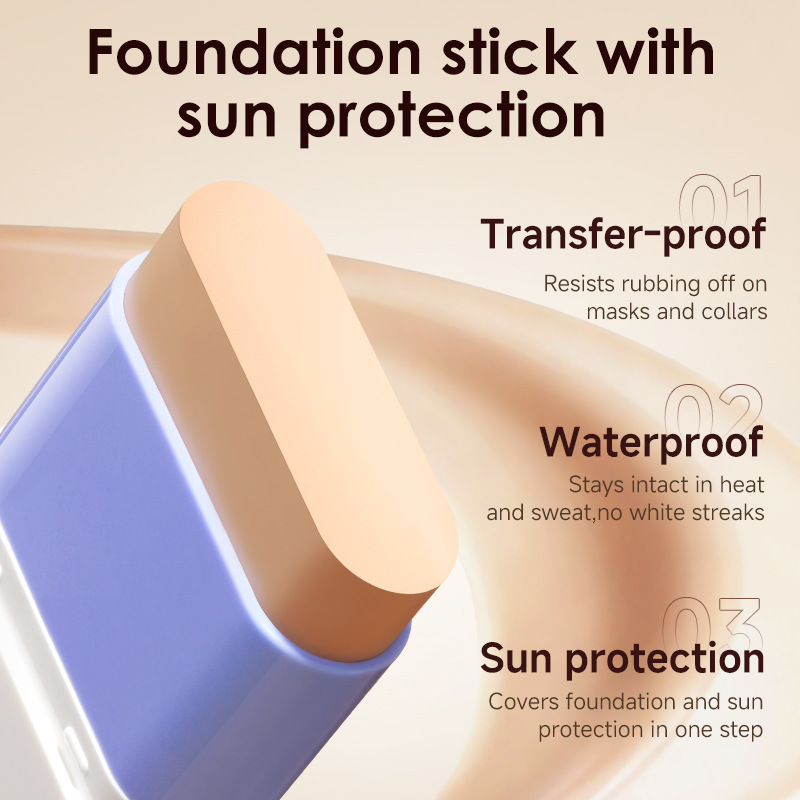 Life Girls Softmatte Foundation Stick concealer base para dos cabezas comercio exterior transfronterizo