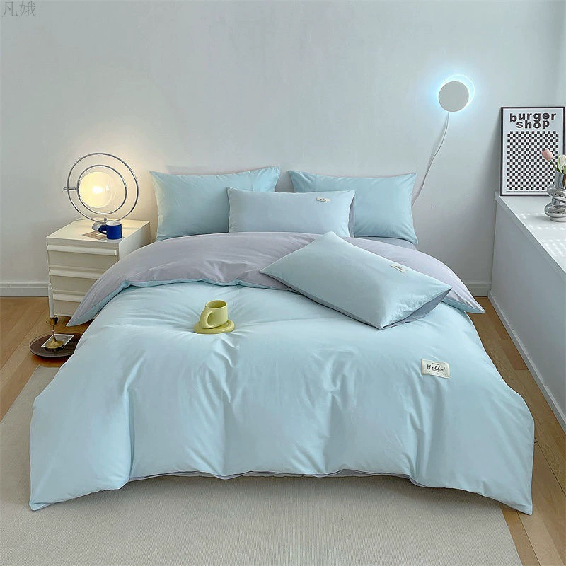 Set, sheet, bedspread, simple and elegant design, 4 piece set, 3 piece set