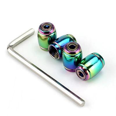 Car Tire Valve Cap Other Automotive Exterior Supplies - colorful-set-of-4