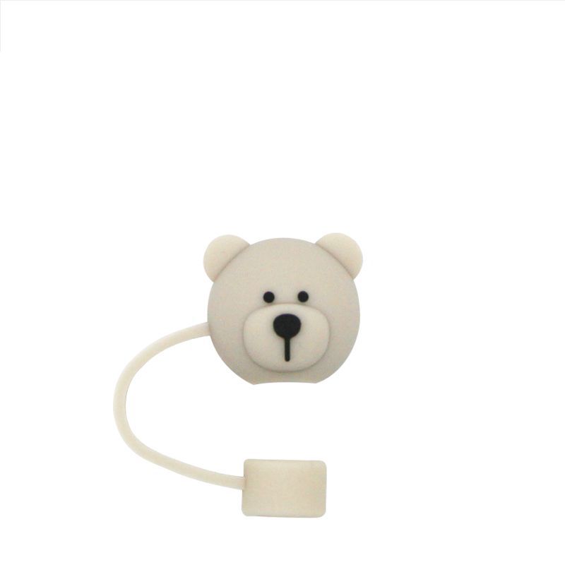 Taza de agua Stanley 40oz de silicona tapa de paja 10mm cubierta de paja de vidrio 9.5mm