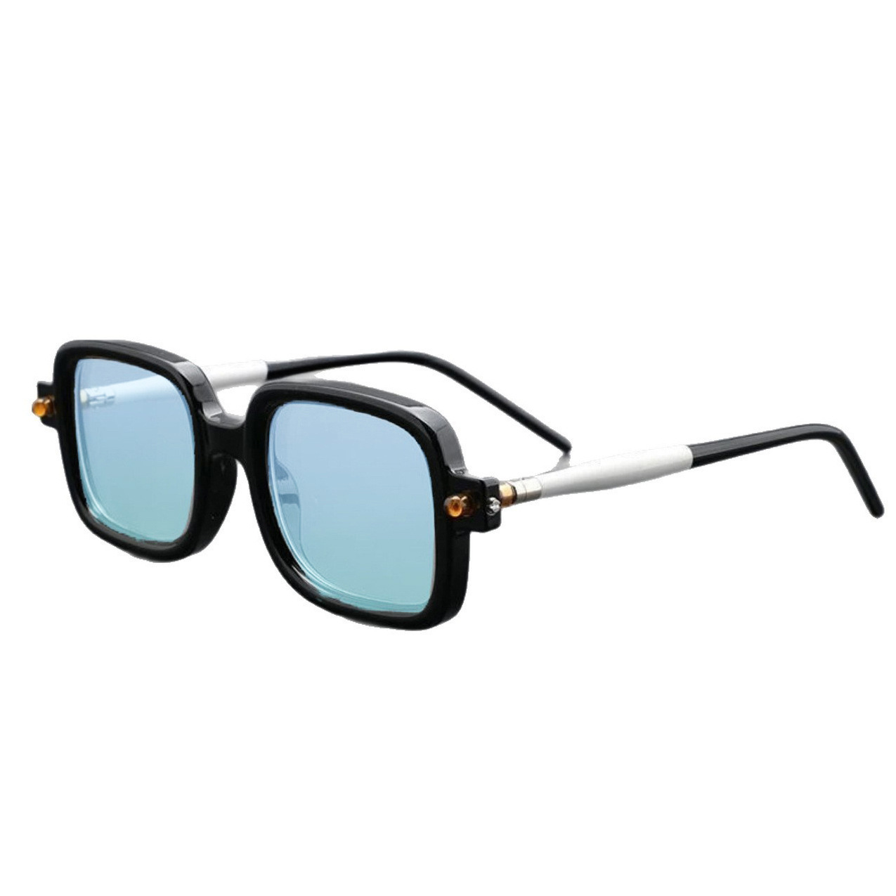 Gafas de luz de alta definición cuadradas negras daltonismo antiluz azul débil nuevo tipo de gafas de luz para los ancianos leer gafas de luz de alto nivel