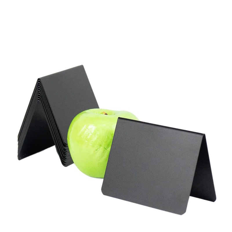 Amazon estilo caliente negro de doble cara borrable en forma de V marca de Taiwán pizarra vertical café con leche tienda de té mensaje publicitario