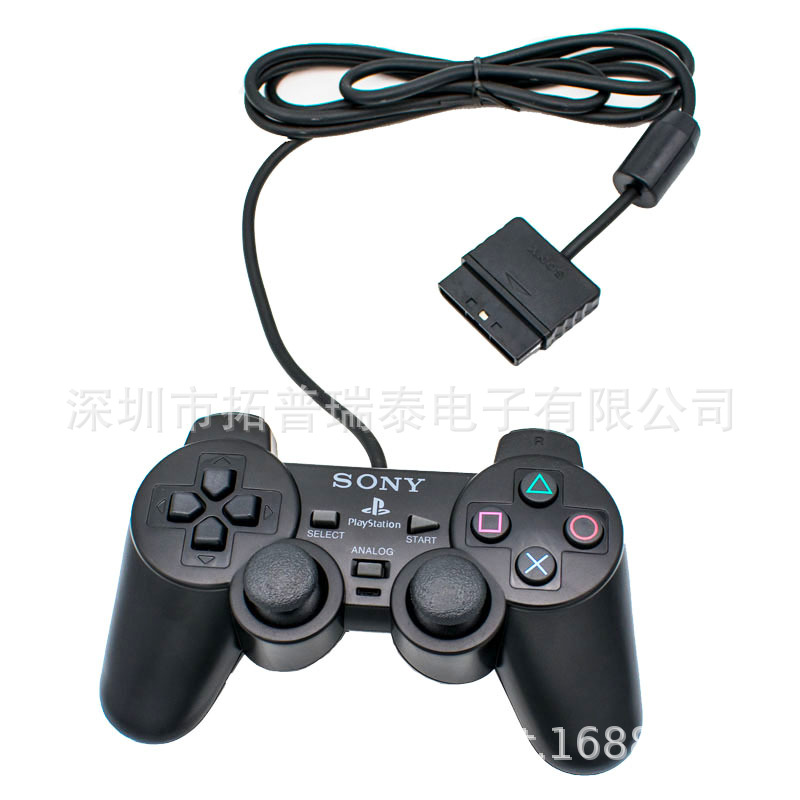 Las ventas directas ps2 de la fábrica ataron con alambre la vibración del gamepad ps2 del gamepad ps2 manejan un gran número de en la acción