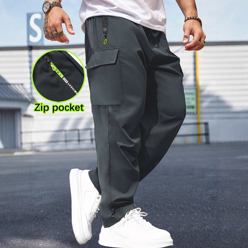 Ebay European and American casual pants, men's breathable sports work, long pants, retro work