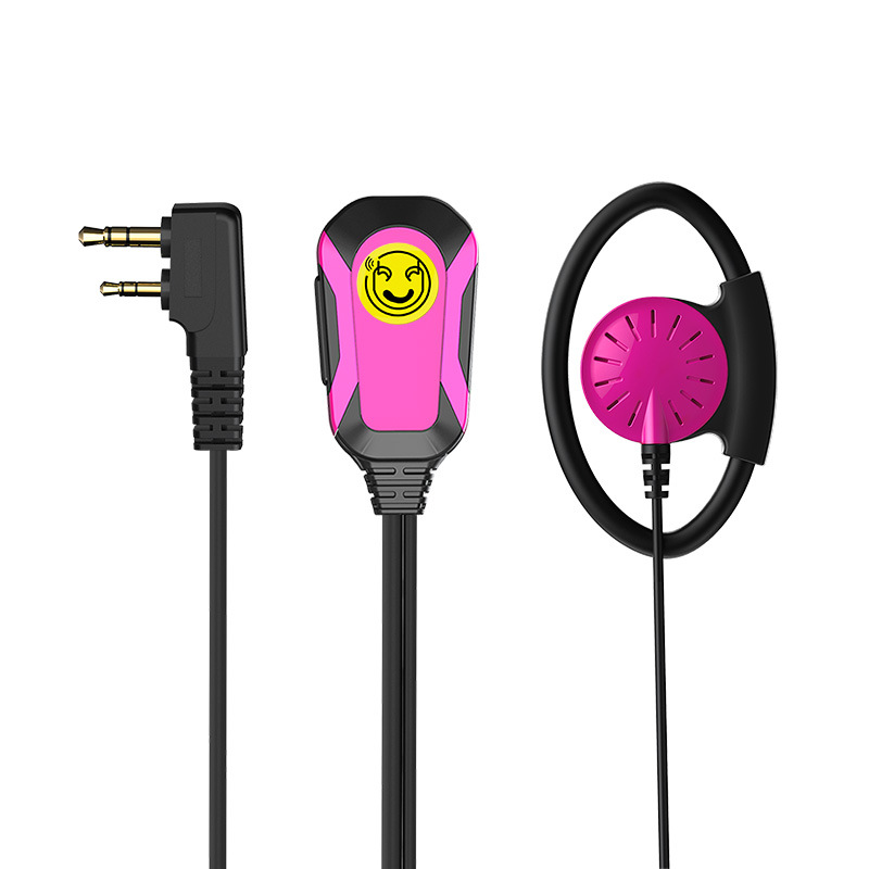 Rotating multicoloured ear clips