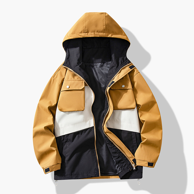 Men's Clothing supply of spring and autumn jackets, waterproof and windproof men's outdoor Japanese jackets, mountain camping_voghion.com