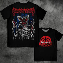 ���羳ŷ�롿Eddie Munson Stranger Vintage Print T-shirt Demo