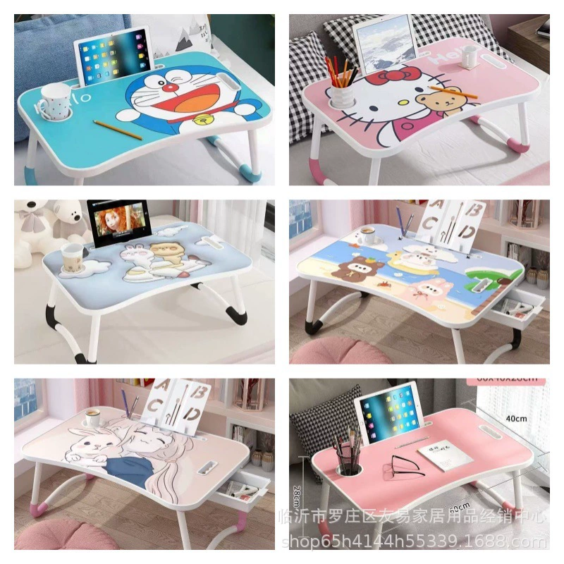 Пользовательские кровати маленький стол складной компьютерный стол Детский письменный стол Студент общежитие стол стол для обучения стол
