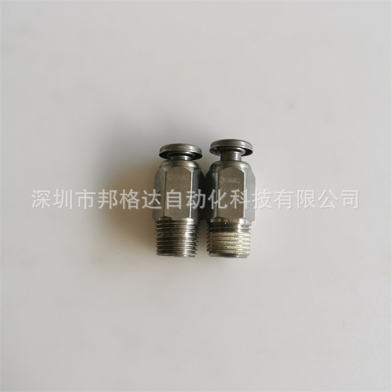 现货原装SMC不锈钢耐高温直通快速接头KQGH08-01S
