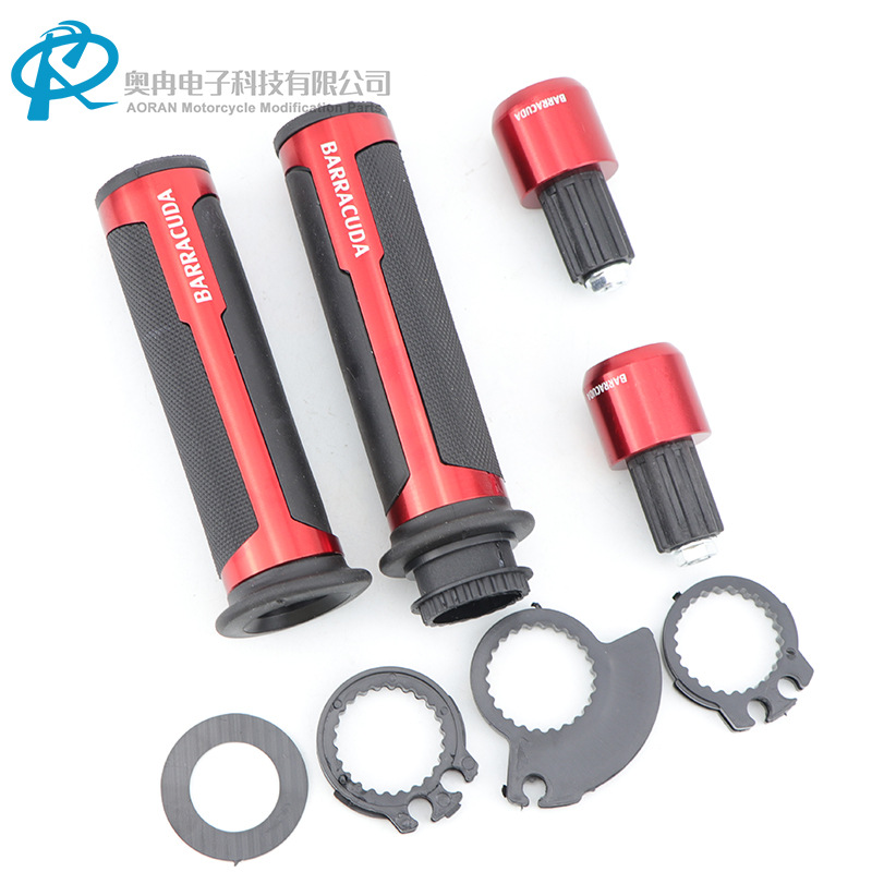 Ba Handlebar Cover Aluminum Alloy Throttle Handle Cover Hand Tape Handlebar Plug Handlebar Throttle Card Motorcycle Modification Accessories