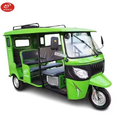 Bajaj/Tvs with 8 Passenger 200Cc Gasoline Water-Cooled Double Row Seat Single Row Seat Passenger Tricycle