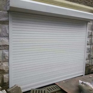 Shenzhen Aluminum Alloy Rolling Shutter Door Manufacturer an Electric Wind-Resistant Rolling Shutter Door Factory Warehouse Aluminum Alloy Rolling Shutter Door