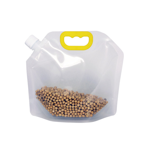 Five Grains Mixed Grain Portable Storage Bag Food Packaging Sealed Rice Bag Moisture Proof Insect Proof Divisible Transparent Sipper Bag