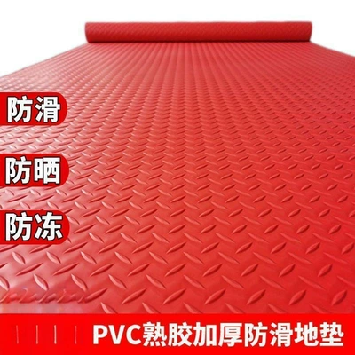 Wholesale rubber mats for vans, electric tricycles, box-type pickups, and tricycles (Avtomobil döşəmə paspasları) - oxford-red-herringbone-pattern-06m-width-price-per-meterorder-several-pieces-for-the-desired-length-in-meters