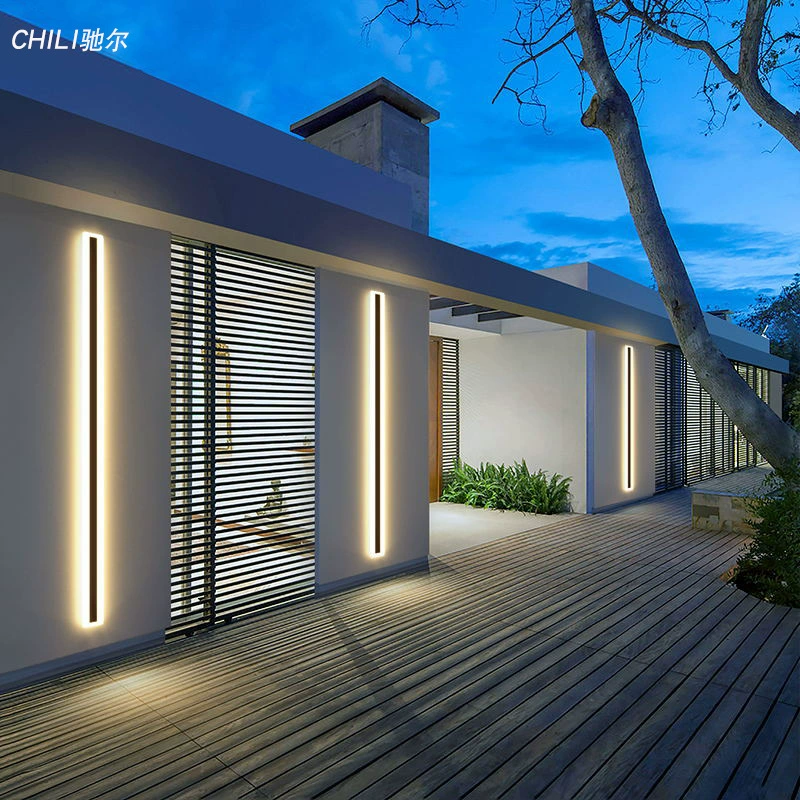 Открытый водонепроницаемый настенный светильник Садовая лампа Инженерная вилла Отель настенный светильник Дверная колонна Лампа Фон настенный светильник