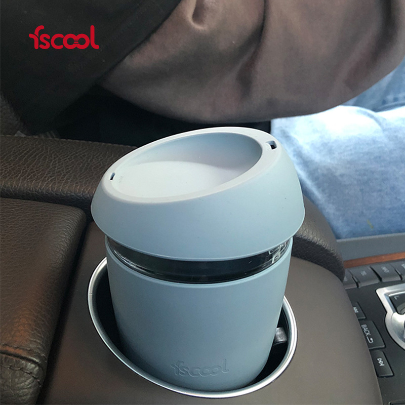 silicone coffee glass