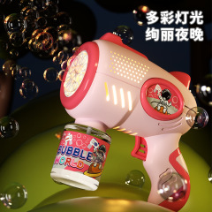 小钢炮吹泡泡加特林手持不漏泡泡枪批发音乐泡泡机儿童玩具迷你