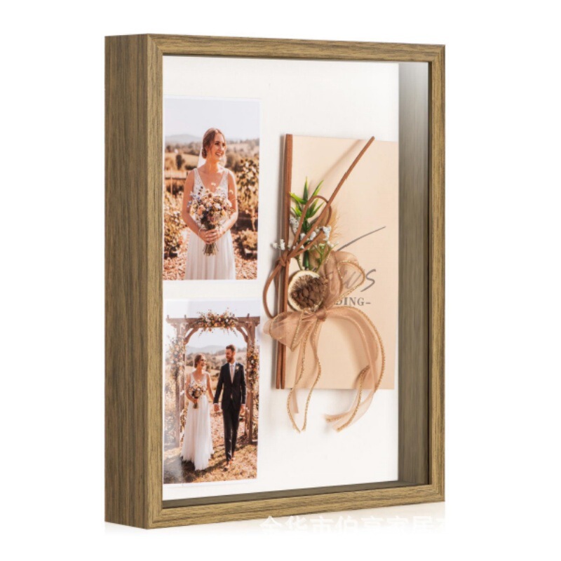 Cross-Border Wooden Shadow Box with Transparent Lid for Specimen, Dried Flowers, Preserved Flowers Collection and Display Box, Factory Wholesale Cross-Border Wooden Shadow Box with Transparent Lid for Specimen, Dried Flowers, Preserved Flowers Collection and Display Box, Factory Wholesale