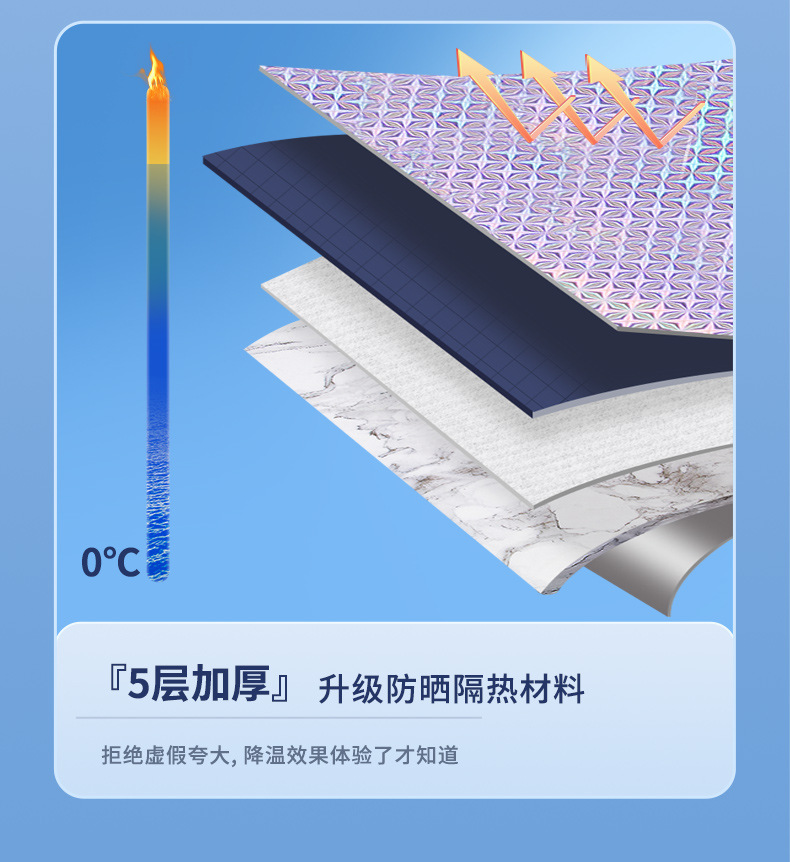 Car sunshade sunscreen heat insulation sunshade front windshield sunshade summer car curtain light blocking artifact